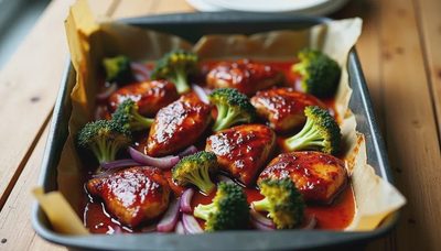 Sheet Pan Char Siu-Style Chicken for Real Life