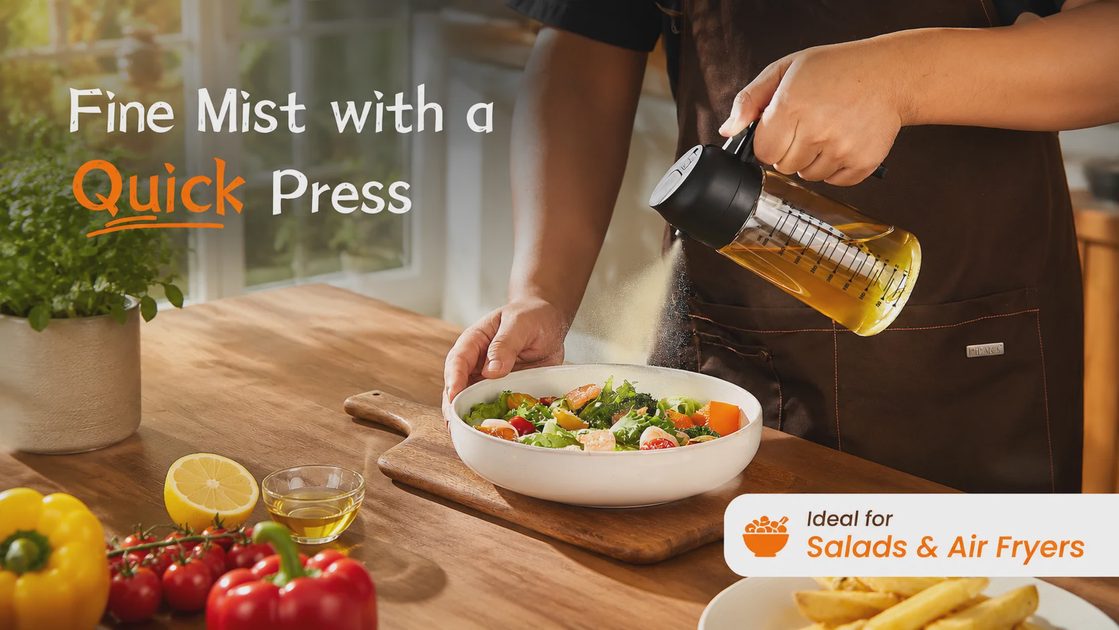 Best Oil Sprayer for Cooking: Why This $8 2-in-1 Glass Bottle Replaced My Disposable Cans