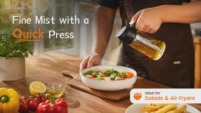 Best Oil Sprayer for Cooking: Why This $8 2-in-1 Glass Bottle Replaced My Disposable Cans