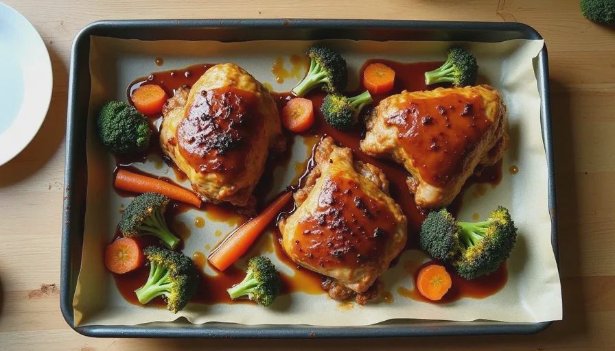My Go-To Soy-Honey Chicken Tray Bake for Tired Weeknights | Family Dinner