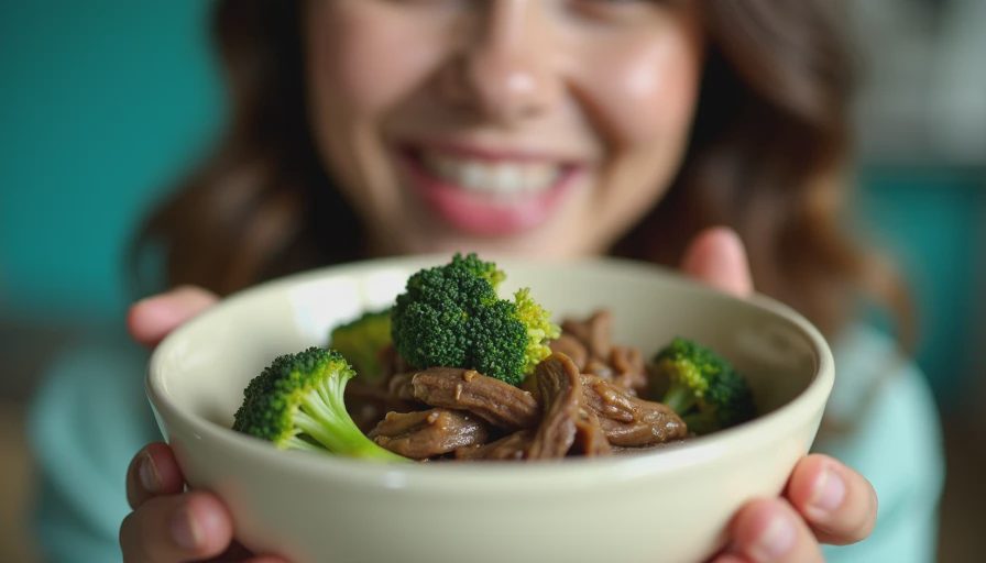Illustration for beef broccoli recipe hawaii