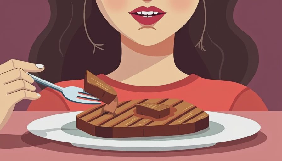 Illustration for char siu pork chops
