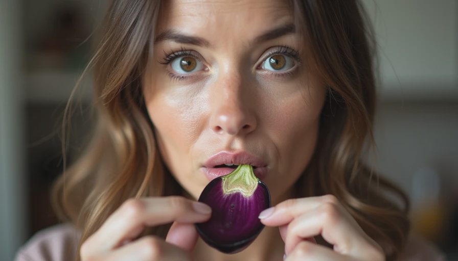 Visual context for can you eat skin of chinese eggplant