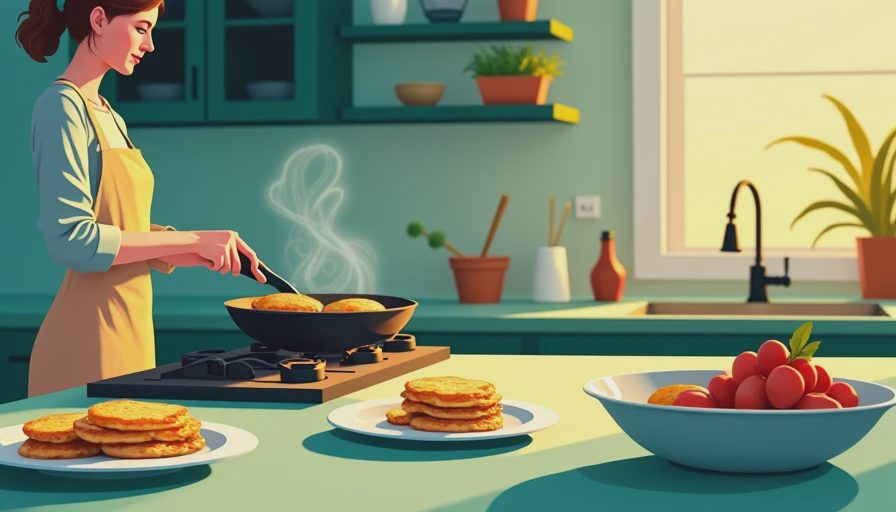 Illustration for beef foo young